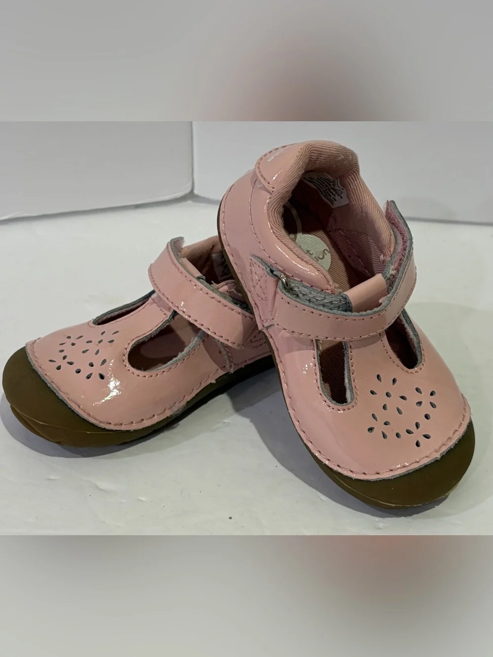Stride Rite Toddler Pink Patent Mary Jane Shoes 5 1/2